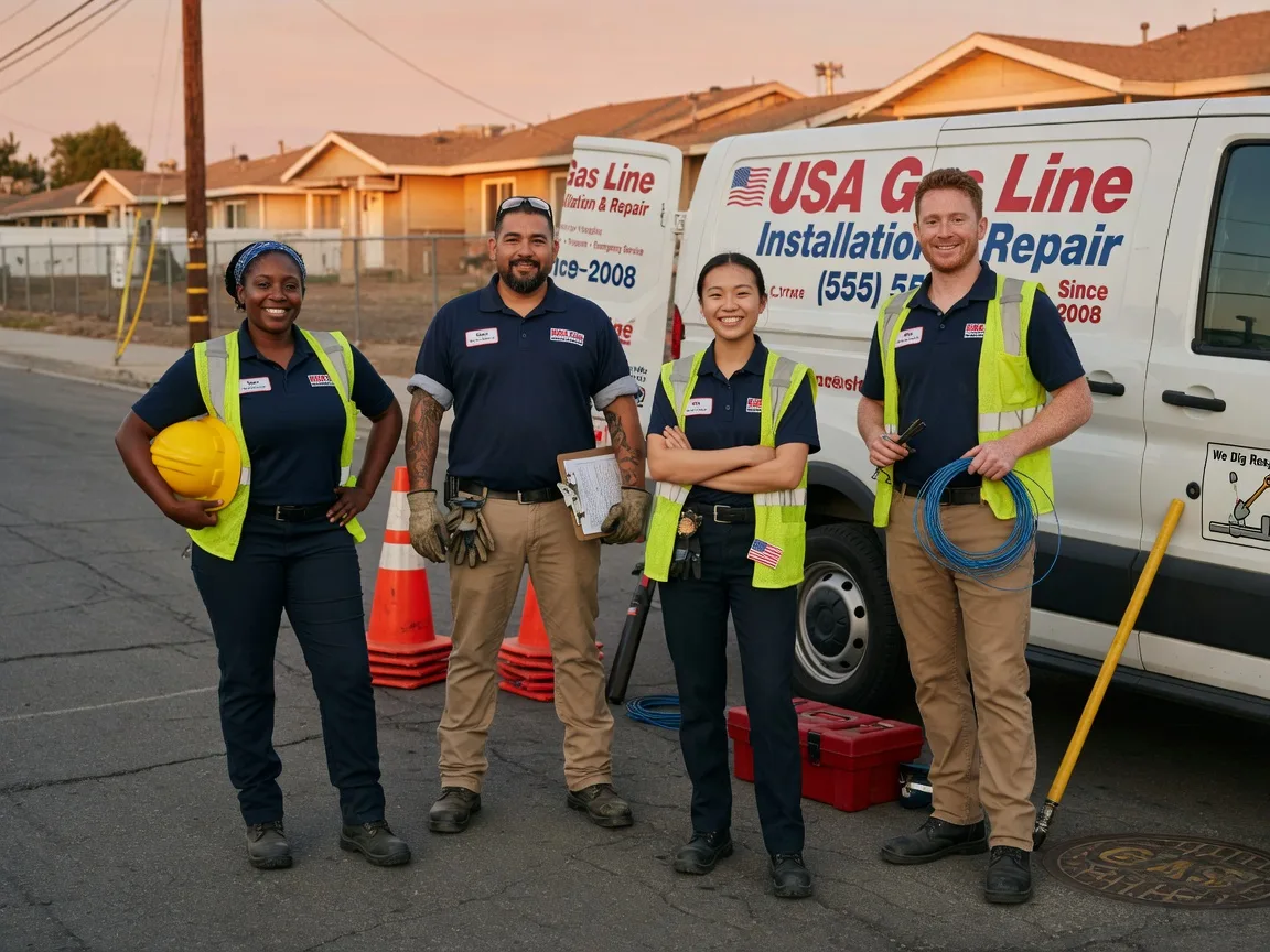 Gas Line Installation company in Eau Galle, WI